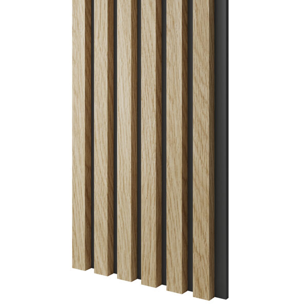 MDF Seinapaneel Euroopa tamm/must 300x24x2750mm