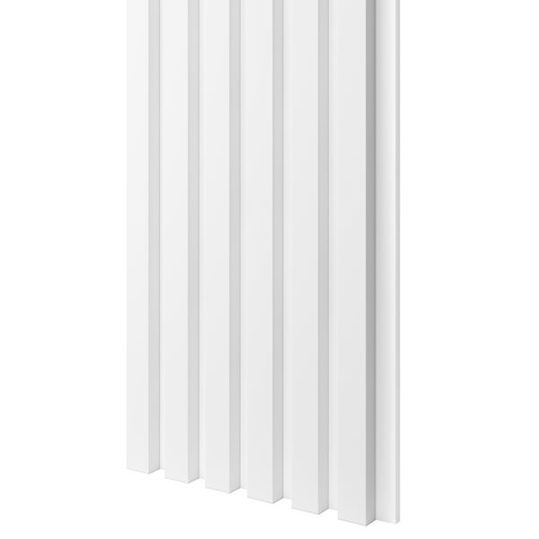 MDF Seinapaneel Valge/valge 300x24x2750mm