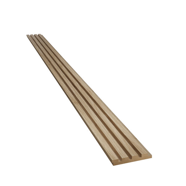 Minilamell Naturaalne tamm 123x16x2750mm